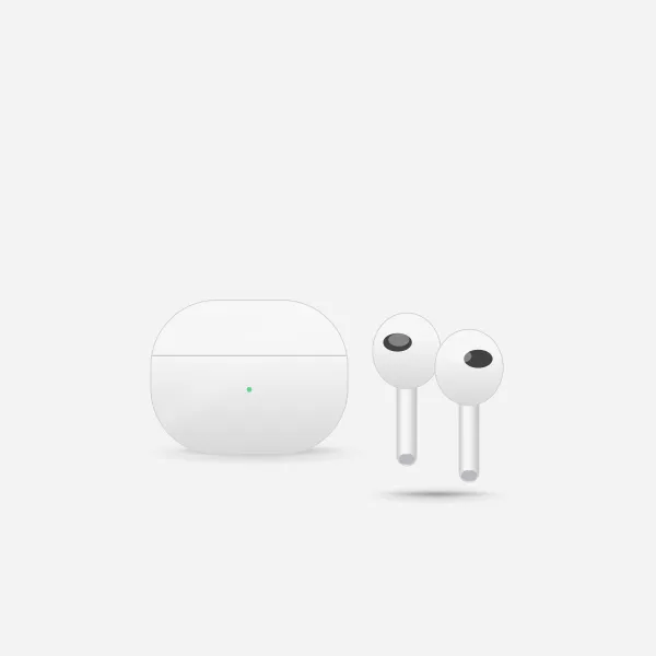 AirPods 4 in White, front view