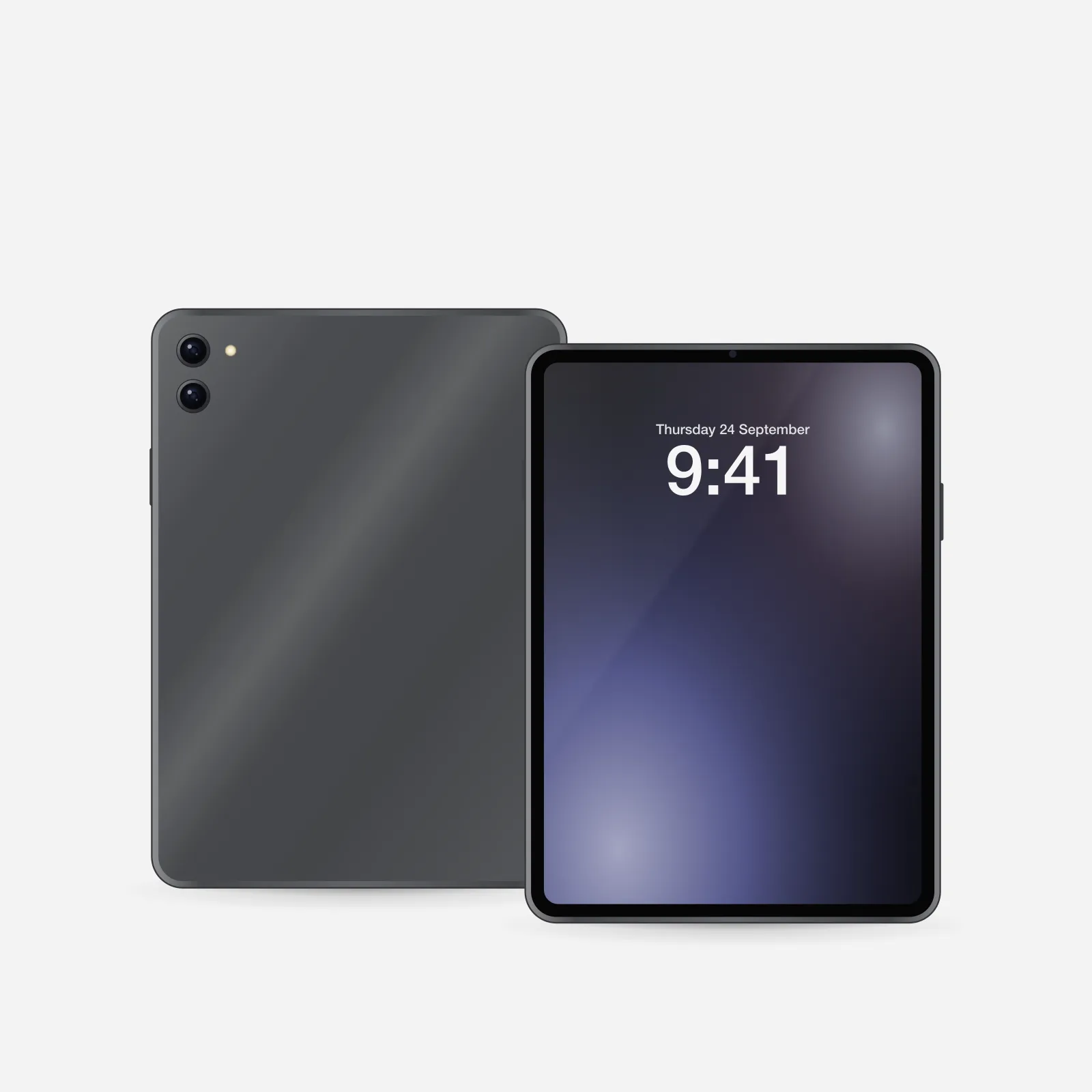 Galaxy Tab S11 in Gray, front view