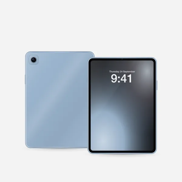 iPad 11″ (A16) in Blue, front view