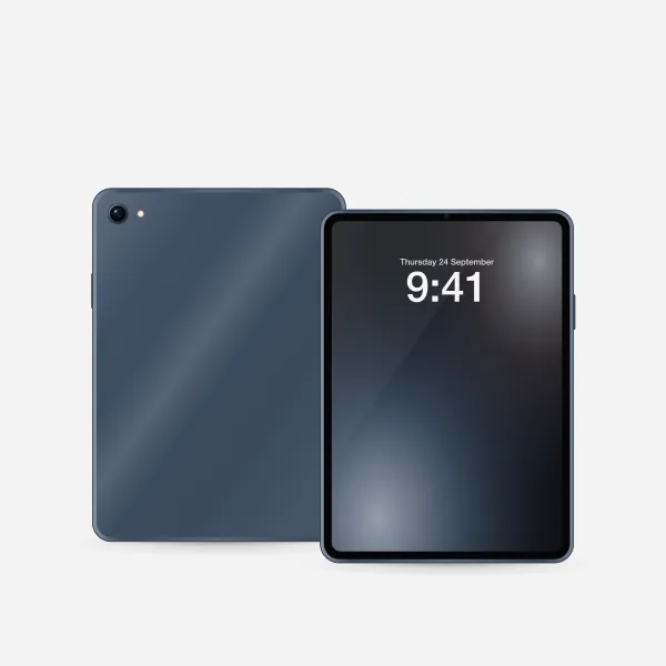 OnePlus Pad 3 in Storm Blue, front view