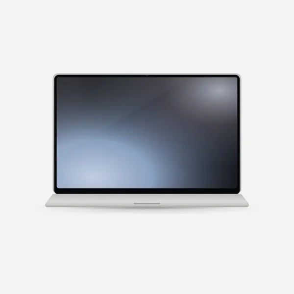 Surface Laptop 7 in Platinum, front view